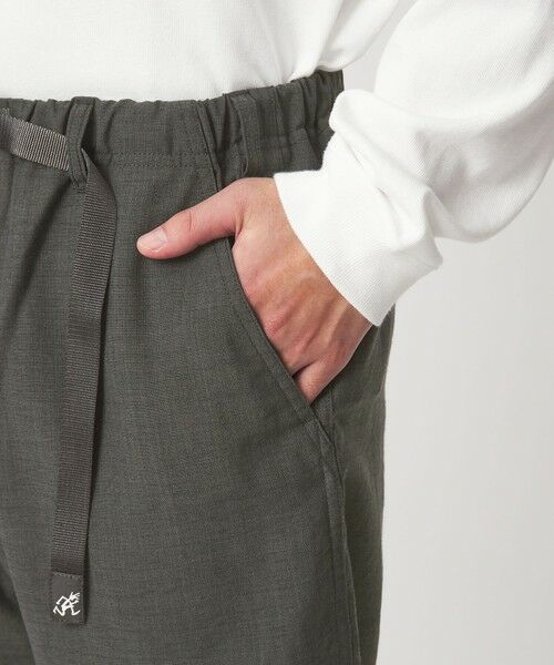 green label relaxing / グリーンレーベル リラクシング その他パンツ | 【別注】＜Gramicci＞麻 ブレンド ワイドテーパード イージーパンツ | 詳細11