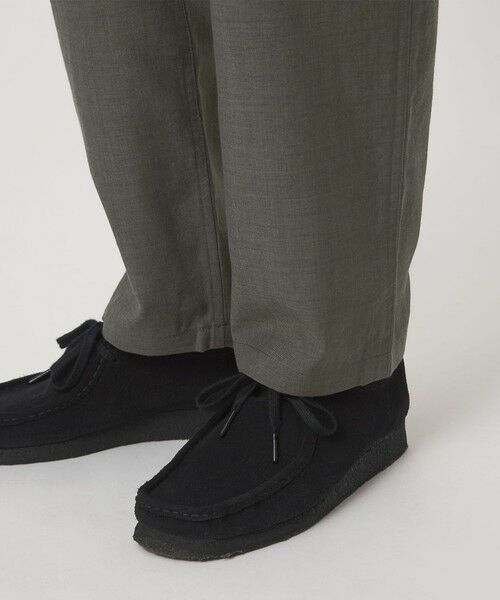 green label relaxing / グリーンレーベル リラクシング その他パンツ | 【別注】＜Gramicci＞麻 ブレンド ワイドテーパード イージーパンツ | 詳細13