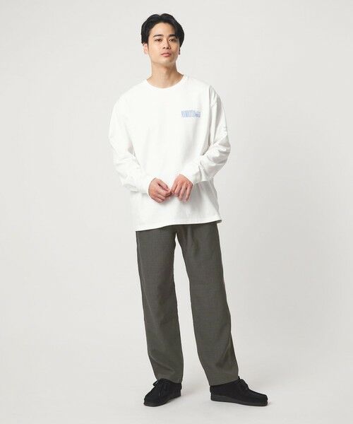 green label relaxing / グリーンレーベル リラクシング その他パンツ | 【別注】＜Gramicci＞麻 ブレンド ワイドテーパード イージーパンツ | 詳細5