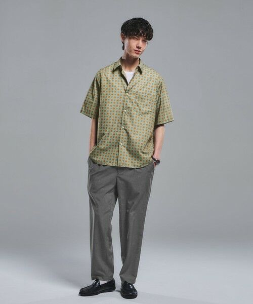 green label relaxing / グリーンレーベル リラクシング シャツ・ブラウス | ALFONS MUCHA ジャストルーズ 半袖 シャツ | 詳細1