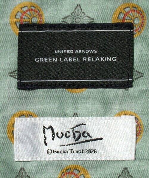 green label relaxing / グリーンレーベル リラクシング シャツ・ブラウス | ALFONS MUCHA ジャストルーズ 半袖 シャツ | 詳細21