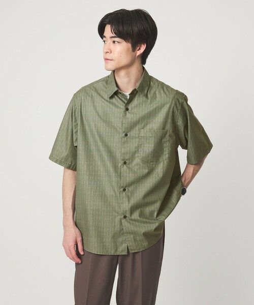 green label relaxing / グリーンレーベル リラクシング シャツ・ブラウス | ALFONS MUCHA ジャストルーズ 半袖 シャツ | 詳細14