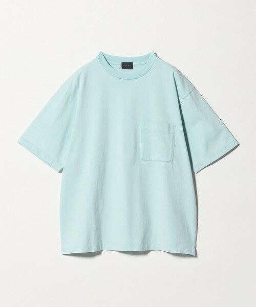 green label relaxing / グリーンレーベル リラクシング Tシャツ | ヴィンテージライク 半袖 カットソー Tシャツ（LT.BLUE）