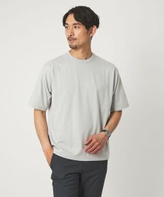 green label relaxing / グリーンレーベル リラクシング Tシャツ | 【WEB限定】JUST fit デイリー ワイド Tシャツ -吸水速乾・抗菌-