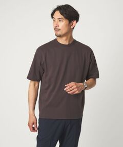 green label relaxing / グリーンレーベル リラクシング Tシャツ | 【WEB限定】JUST fit デイリー ワイド Tシャツ -吸水速乾・抗菌-