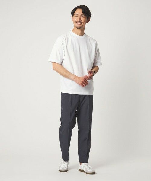 green label relaxing / グリーンレーベル リラクシング Tシャツ | 【WEB限定】JUST fit デイリー ワイド Tシャツ -吸水速乾・抗菌- | 詳細1