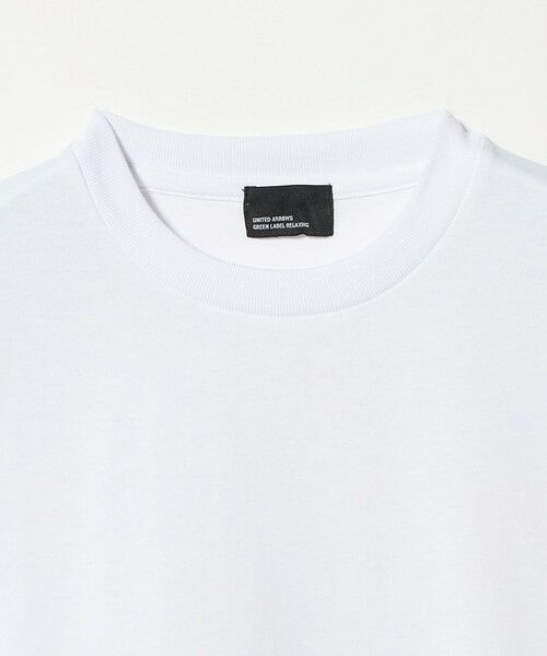 green label relaxing / グリーンレーベル リラクシング Tシャツ | 【WEB限定】JUST fit デイリー ワイド Tシャツ -吸水速乾・抗菌- | 詳細3