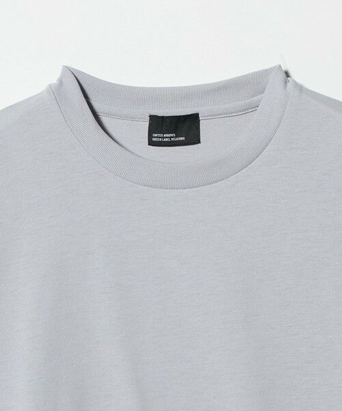 green label relaxing / グリーンレーベル リラクシング Tシャツ | 【WEB限定】JUST fit デイリー ワイド Tシャツ -吸水速乾・抗菌- | 詳細10