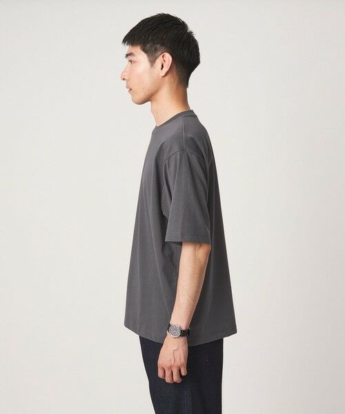 green label relaxing / グリーンレーベル リラクシング Tシャツ | 【WEB限定】JUST fit デイリー ワイド Tシャツ -吸水速乾・抗菌- | 詳細14