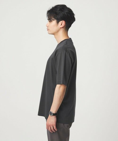 green label relaxing / グリーンレーベル リラクシング Tシャツ | オーガニックコットン ポンチ クルーネック Tシャツ -接触冷感- | 詳細12