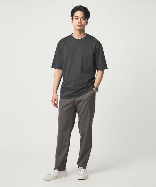 green label relaxing / グリーンレーベル リラクシング Tシャツ | オーガニックコットン ポンチ クルーネック Tシャツ -接触冷感- | 詳細16