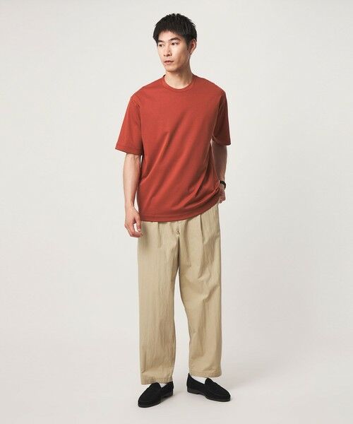 green label relaxing / グリーンレーベル リラクシング Tシャツ | オーガニックコットン ポンチ クルーネック Tシャツ -接触冷感- | 詳細22
