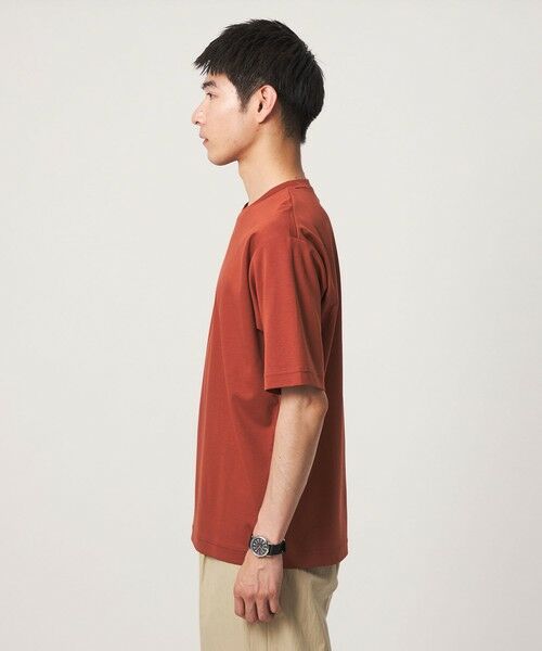 green label relaxing / グリーンレーベル リラクシング Tシャツ | オーガニックコットン ポンチ クルーネック Tシャツ -接触冷感- | 詳細24
