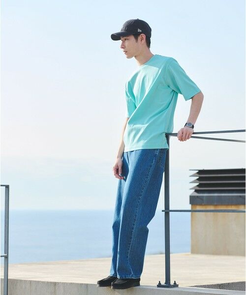 green label relaxing / グリーンレーベル リラクシング Tシャツ | オーガニックコットン ポンチ クルーネック Tシャツ -接触冷感- | 詳細23