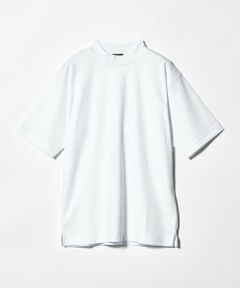 green label relaxing / グリーンレーベル リラクシング Tシャツ | オーガニックコットン ポンチ モックネック Tシャツ -接触冷感-