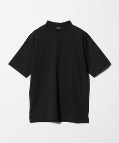 green label relaxing / グリーンレーベル リラクシング Tシャツ | オーガニックコットン ポンチ モックネック Tシャツ -接触冷感-
