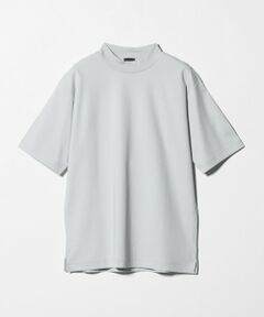 green label relaxing / グリーンレーベル リラクシング Tシャツ | オーガニックコットン ポンチ モックネック Tシャツ -接触冷感-