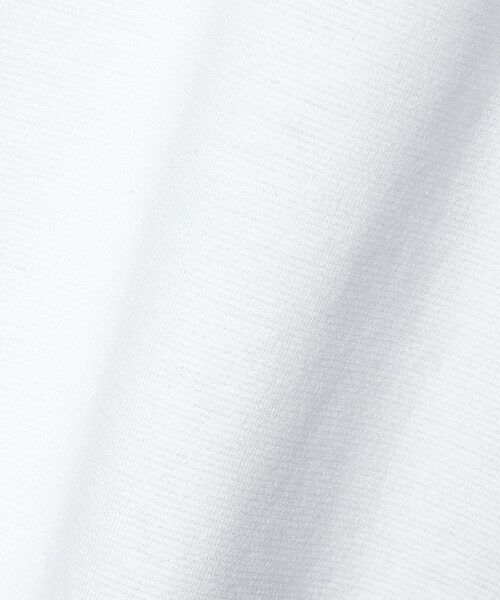 green label relaxing / グリーンレーベル リラクシング Tシャツ | オーガニックコットン ポンチ モックネック Tシャツ -接触冷感- | 詳細5