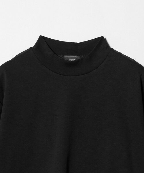 green label relaxing / グリーンレーベル リラクシング Tシャツ | オーガニックコットン ポンチ モックネック Tシャツ -接触冷感- | 詳細3