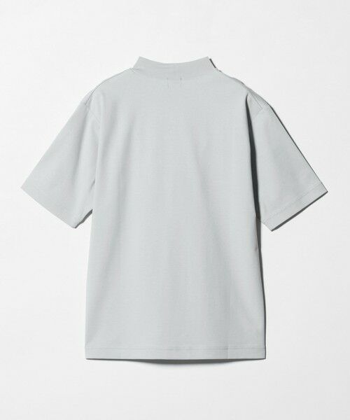 green label relaxing / グリーンレーベル リラクシング Tシャツ | オーガニックコットン ポンチ モックネック Tシャツ -接触冷感- | 詳細6