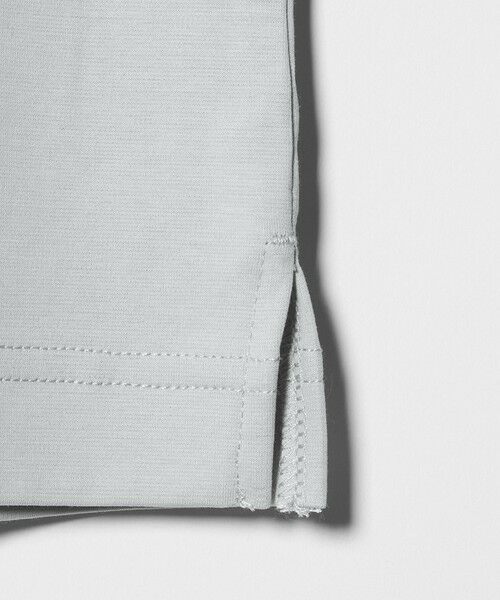 green label relaxing / グリーンレーベル リラクシング Tシャツ | オーガニックコットン ポンチ モックネック Tシャツ -接触冷感- | 詳細9