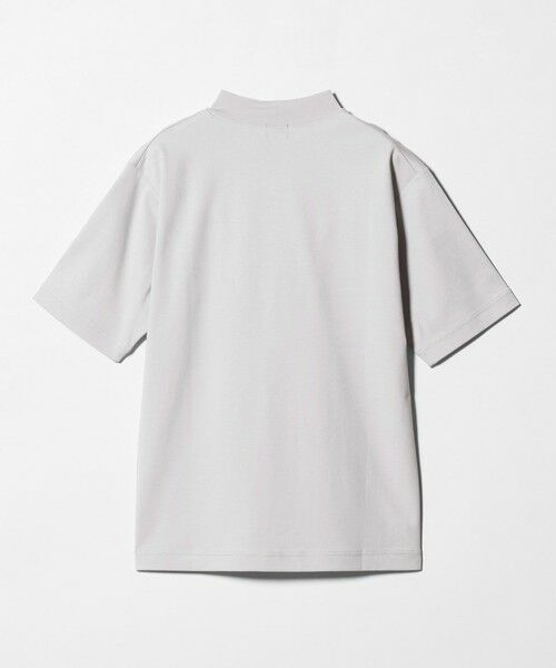 green label relaxing / グリーンレーベル リラクシング Tシャツ | オーガニックコットン ポンチ モックネック Tシャツ -接触冷感- | 詳細15