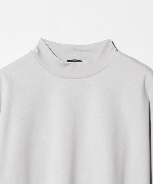 green label relaxing / グリーンレーベル リラクシング Tシャツ | オーガニックコットン ポンチ モックネック Tシャツ -接触冷感- | 詳細16