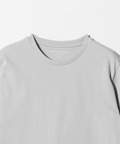 green label relaxing / グリーンレーベル リラクシング Tシャツ | LONG FIBER COTTON クリア クルーネック 半袖 Tシャツ | 詳細12
