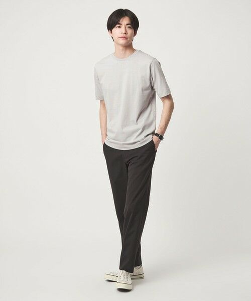 green label relaxing / グリーンレーベル リラクシング Tシャツ | LONG FIBER COTTON クリア クルーネック 半袖 Tシャツ | 詳細9