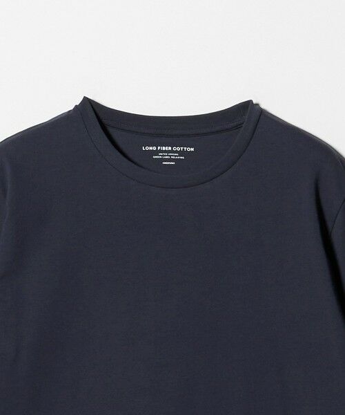 green label relaxing / グリーンレーベル リラクシング Tシャツ | LONG FIBER COTTON クリア クルーネック 半袖 Tシャツ | 詳細22