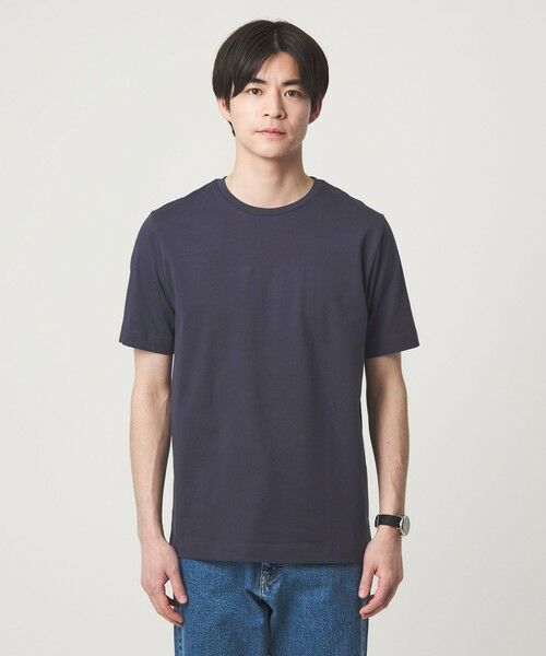 green label relaxing / グリーンレーベル リラクシング Tシャツ | LONG FIBER COTTON クリア クルーネック 半袖 Tシャツ | 詳細18