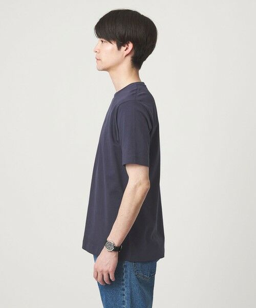 green label relaxing / グリーンレーベル リラクシング Tシャツ | LONG FIBER COTTON クリア クルーネック 半袖 Tシャツ | 詳細19