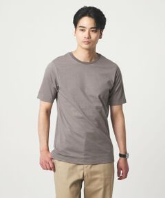 green label relaxing / グリーンレーベル リラクシング Tシャツ | LONG FIBER COTTON ボーダー クルーネック 半袖 Tシャツ