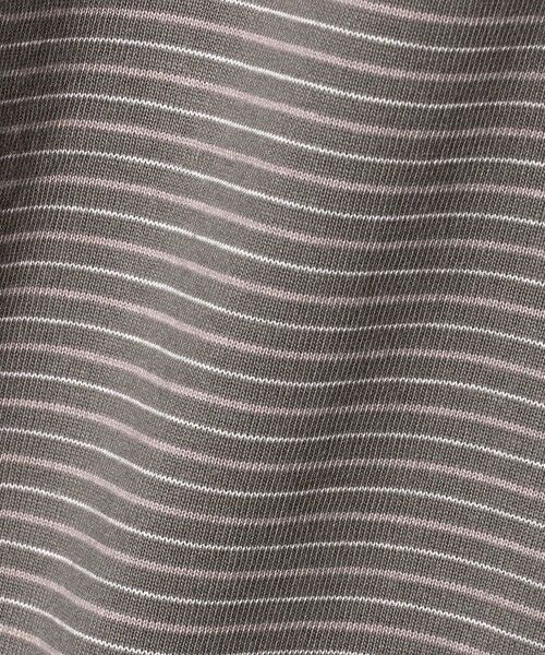 green label relaxing / グリーンレーベル リラクシング Tシャツ | LONG FIBER COTTON ボーダー クルーネック 半袖 Tシャツ | 詳細13