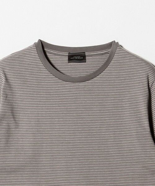 green label relaxing / グリーンレーベル リラクシング Tシャツ | LONG FIBER COTTON ボーダー クルーネック 半袖 Tシャツ | 詳細15