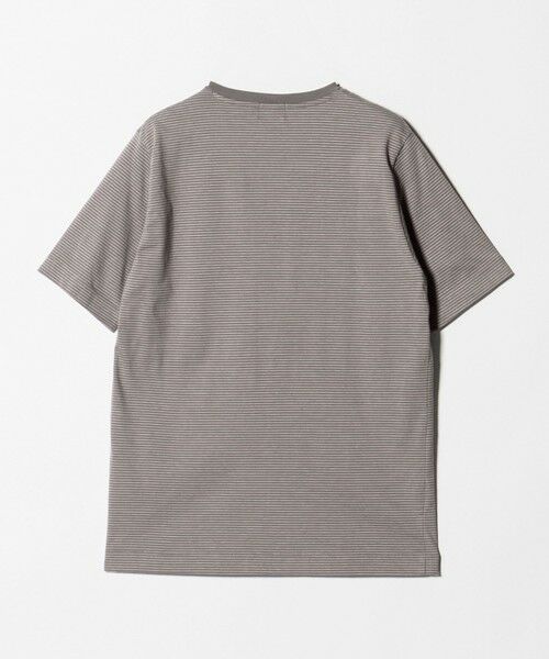 green label relaxing / グリーンレーベル リラクシング Tシャツ | LONG FIBER COTTON ボーダー クルーネック 半袖 Tシャツ | 詳細10