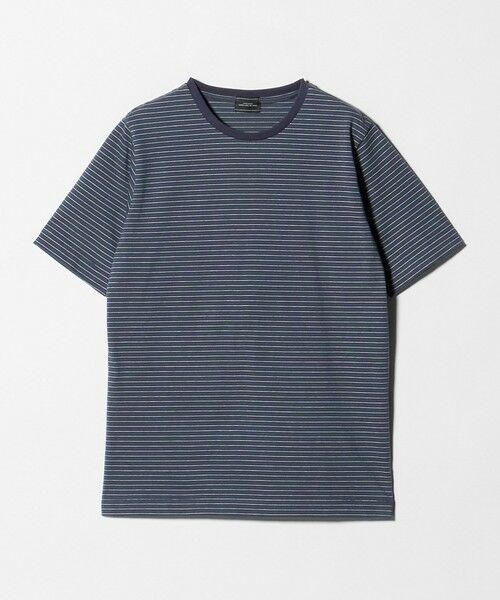 green label relaxing / グリーンレーベル リラクシング Tシャツ | LONG FIBER COTTON ボーダー クルーネック 半袖 Tシャツ | 詳細17