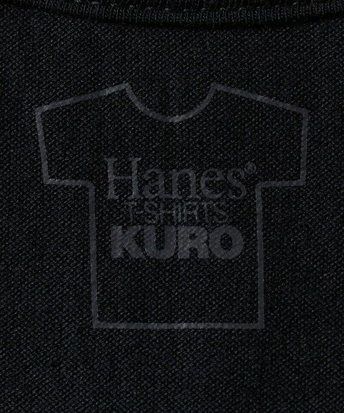 green label relaxing / グリーンレーベル リラクシング Tシャツ | ＜Hanes＞KURO Tシャツ | 詳細8