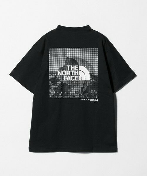 green label relaxing / グリーンレーベル リラクシング Tシャツ | ＜THE NORTH FACE＞ショート ハーフドーム デジタル スクエア ロゴTシャツ | 詳細6