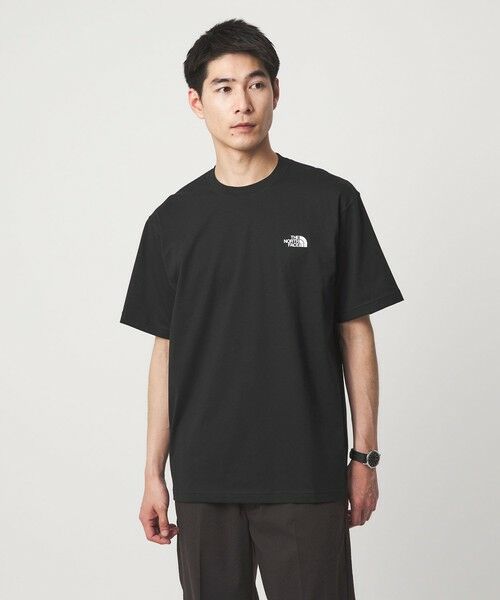green label relaxing / グリーンレーベル リラクシング Tシャツ | ＜THE NORTH FACE＞ショート ハーフドーム デジタル スクエア ロゴTシャツ | 詳細9