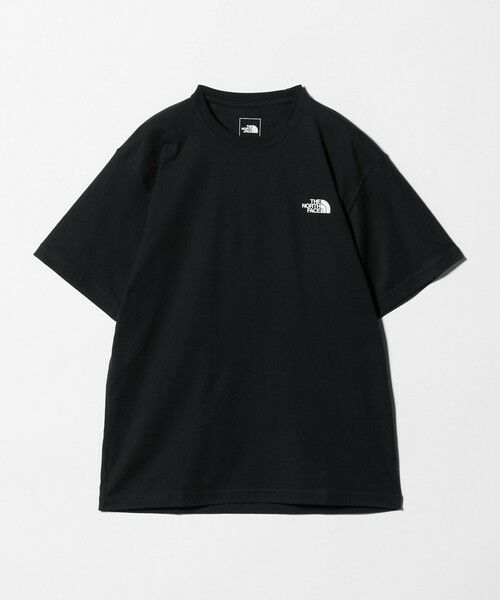 green label relaxing / グリーンレーベル リラクシング Tシャツ | ＜THE NORTH FACE＞ショート ハーフドーム デジタル スクエア ロゴTシャツ（BLACK）
