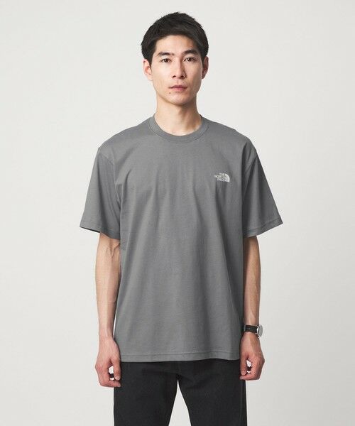 green label relaxing / グリーンレーベル リラクシング Tシャツ | ＜THE NORTH FACE＞ショート ハーフドーム デジタル スクエア ロゴTシャツ | 詳細21