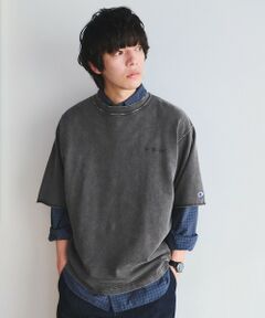 green label relaxing / グリーンレーベル リラクシング Tシャツ | 【別注】＜Champion＞フェード クルーネック 半袖 スウェット