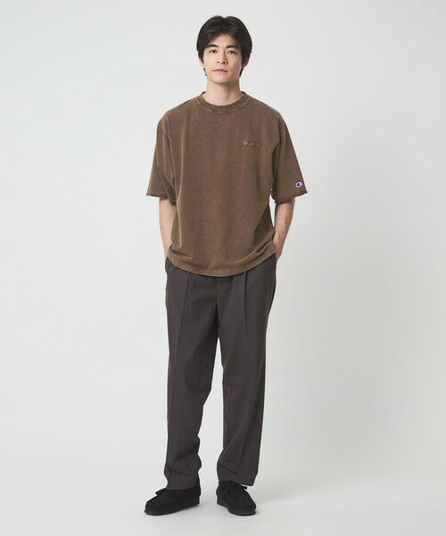 green label relaxing / グリーンレーベル リラクシング Tシャツ | 【別注】＜Champion＞フェード クルーネック 半袖 スウェット | 詳細12