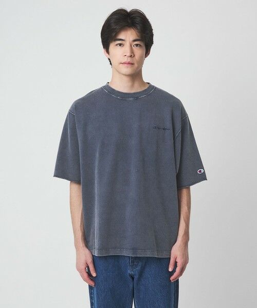 green label relaxing / グリーンレーベル リラクシング Tシャツ | 【別注】＜Champion＞フェード クルーネック 半袖 スウェット | 詳細17