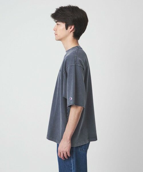 green label relaxing / グリーンレーベル リラクシング Tシャツ | 【別注】＜Champion＞フェード クルーネック 半袖 スウェット | 詳細18