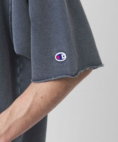 green label relaxing / グリーンレーベル リラクシング Tシャツ | 【別注】＜Champion＞フェード クルーネック 半袖 スウェット | 詳細21