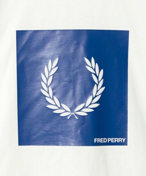 green label relaxing / グリーンレーベル リラクシング Tシャツ | 【国内EXCLUSIVE】＜FRED PERRY＞ボックス ロゴ Tシャツ | 詳細2