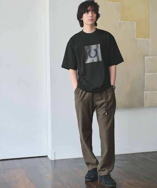 green label relaxing / グリーンレーベル リラクシング Tシャツ | 【国内EXCLUSIVE】＜FRED PERRY＞ボックス ロゴ Tシャツ | 詳細6