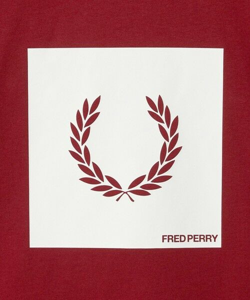 green label relaxing / グリーンレーベル リラクシング Tシャツ | 【国内EXCLUSIVE】＜FRED PERRY＞ボックス ロゴ Tシャツ | 詳細8